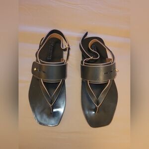 Mercedes Castillo Black Strappy Sandals